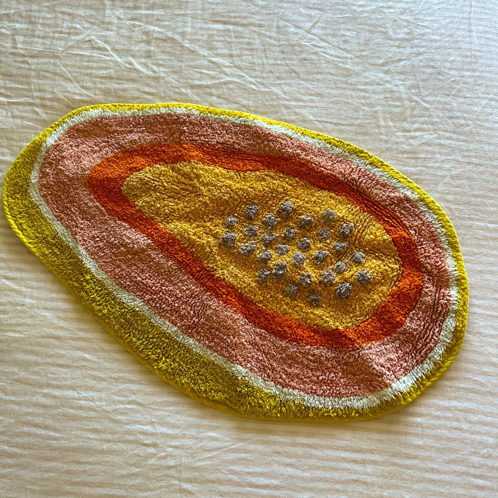 Urban outfitters papaya rug